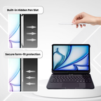 Black 360° Rotating iPad Keyboard Case