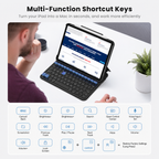 Lightweight Butterfly iPad Keyboard Case